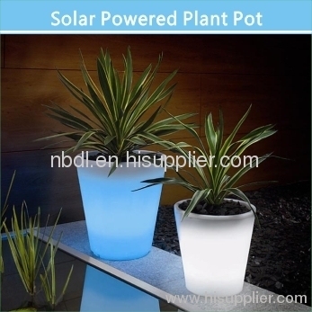 Solar Powered Plant Pot 