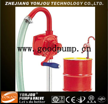 Stainless Steel or Plastic Rotary Hand Barrel Pump