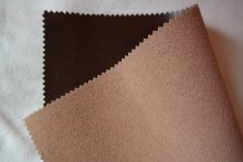High Quality Pu Flocking Leather