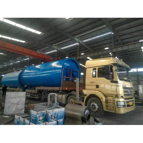 waste tyre pyrolysis to fuel oil equipment