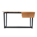 Leren schrijftafel moderne designer studie tafel