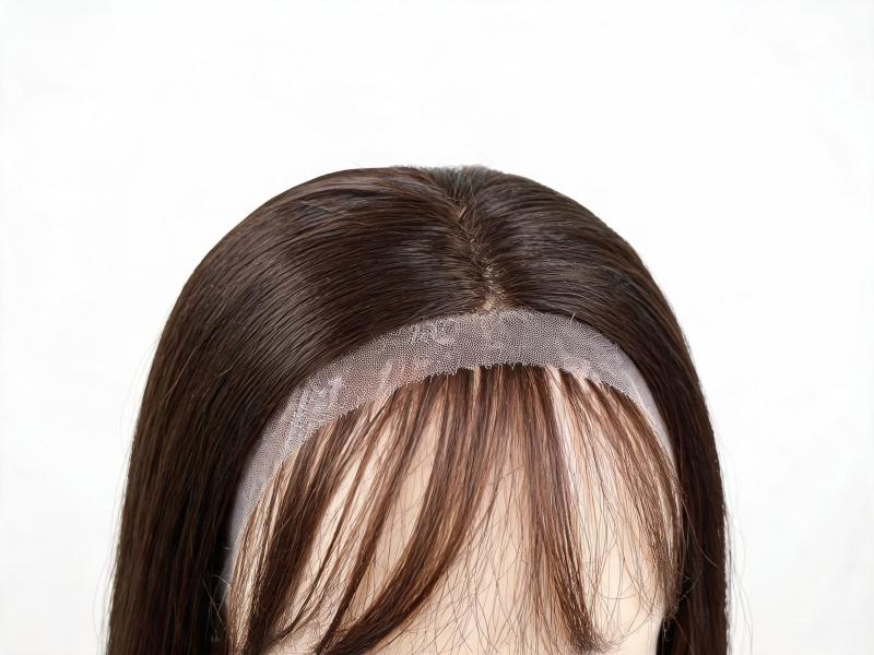 Dark Brown Straight Lace Front Wig 100% Human Hair