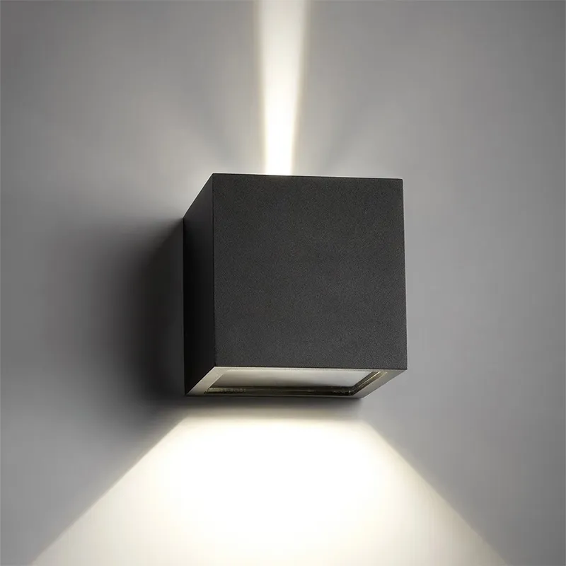 Modern Nordic 6W Waterproof LED Outdoor Wall Light