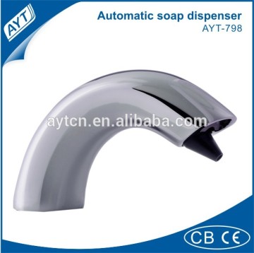 Faucet soap dispenser nozzle