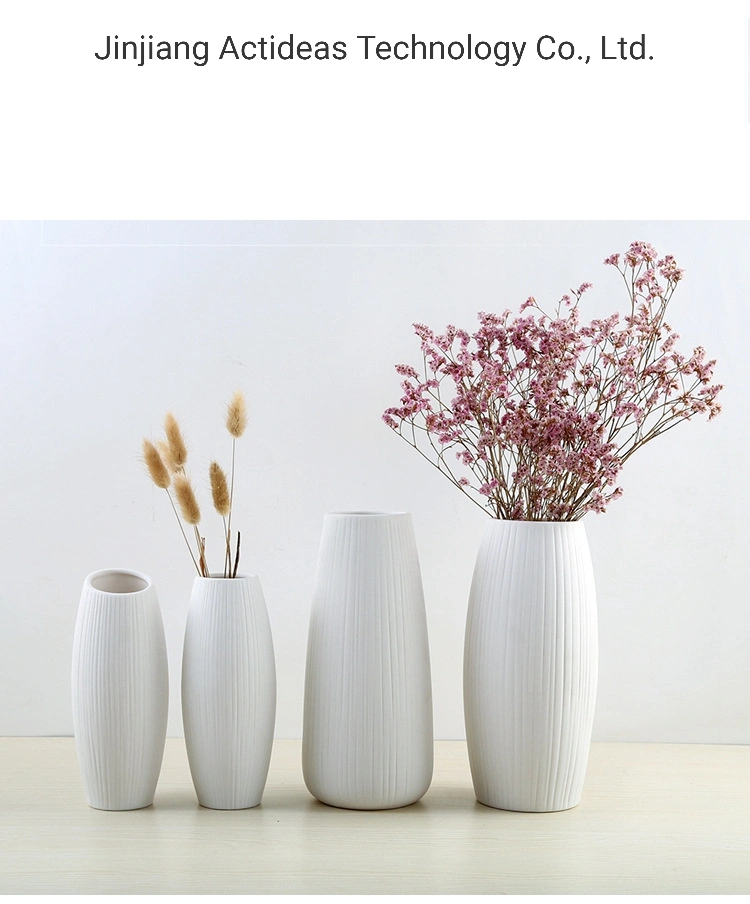 Wholesale Modern Creative Geometrical Ceramic Flower Vase