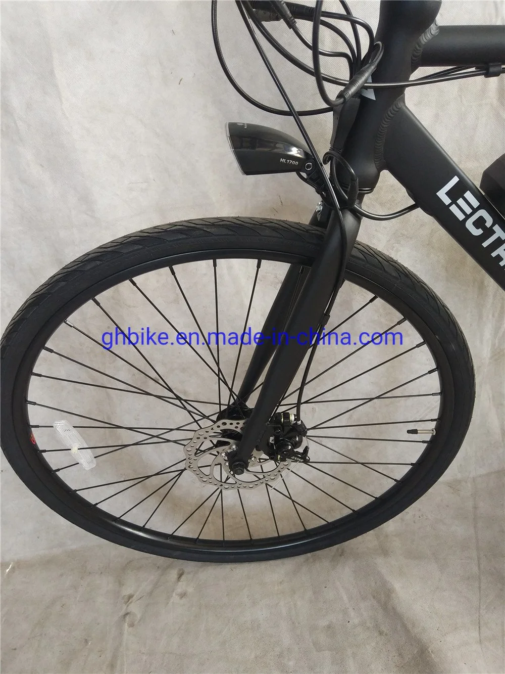700c Adult Mens 7 Speed City Cruiser Electric Bicycle Ebike