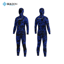 Seaskin 9mm Custom Camo Men Spearfishing Diving Wetsuit