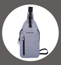 One Shoulder Strap Triangle Sports Sling Backpack For Men, Wholesale Single Strap Corssbody Backpack Bags Manufacturers