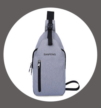 One Shoulder Strap Triangle Sports Sling Backpack For Men, Wholesale Single Strap Corssbody Backpack Bags Manufacturers