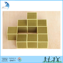 Kindergarden wholesale children wooden mathematics montessori cube