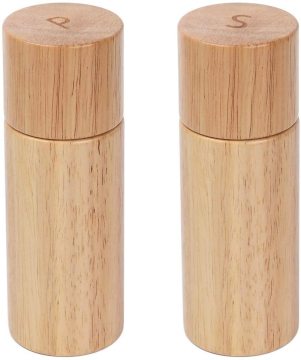 Salt and Pepper Mills Set with Ceramic Core