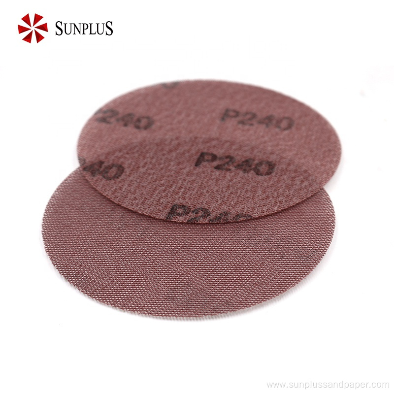 Dust Free Net Sanding Discs Polishing Durable Sandpaper