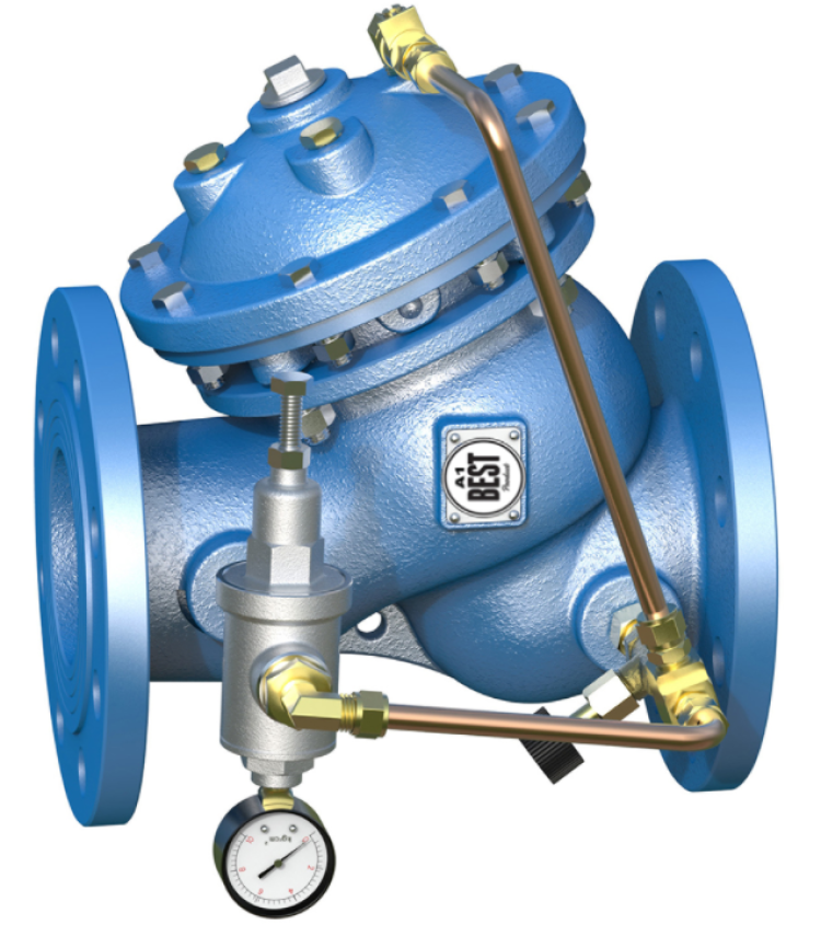 Trabajo de la válvula de control solenoide