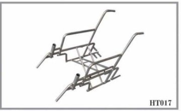 Mg alloy wheelchair frame