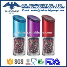 2016 new design glass pepper mill with grinder