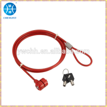 PC key lock with steel wire the laptop lock locks for locker laptop security lock