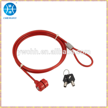 PC key lock with steel wire the laptop lock locks for locker laptop security lock