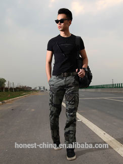 Miltary Printed Pants