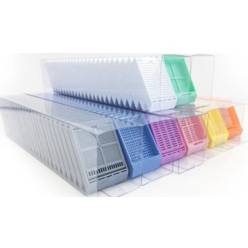 Laboratory Consumable Embedding Cassettes Four Compartments