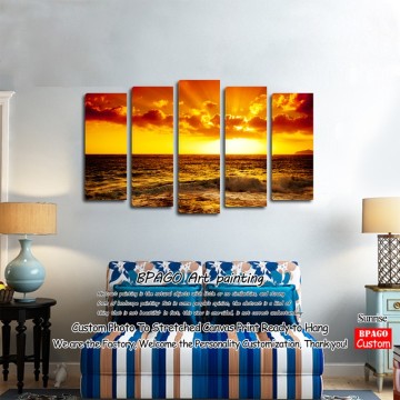 Promotion large 3d canvas handmade nature oil painting