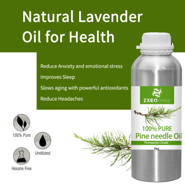 Pine Essential Oil Nuevo para la fragancia cosmética de fragancia perfume puro aceite de aguja de pino natural