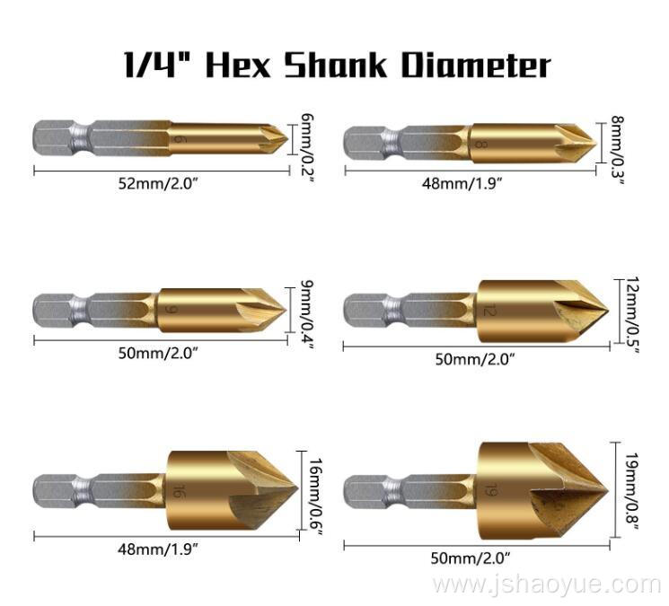 Drilling Chamfer Tool 23 PCS