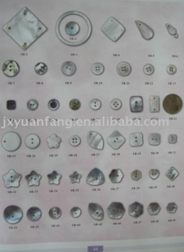 freshwater shell buttons