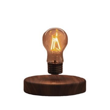 Magnetic Rotating Levitating Light Bulb for Desk Lamp
