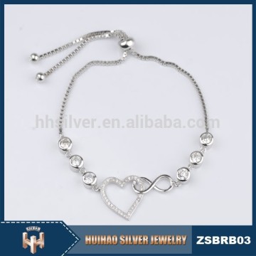 New simple design 925 silver turkish bracelet