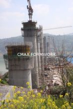 Waterproof Stair Tower System / Ring Lock Construction Scaffolds