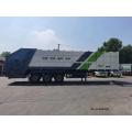 3 Axles Semi Trailer Mobile Garbage Collection Truck