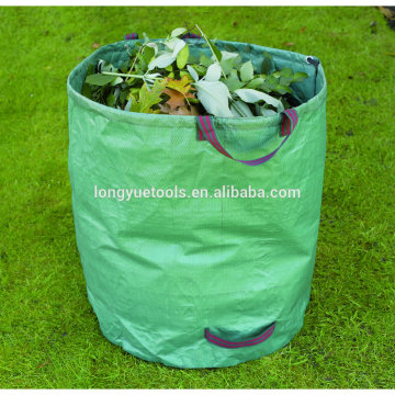 garden self-standing tip bags make yard clean-up easy