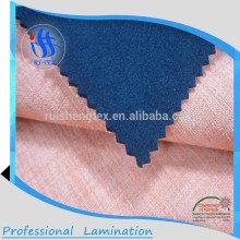 imitation linen waterproof breathable 3 layer softshell fabric