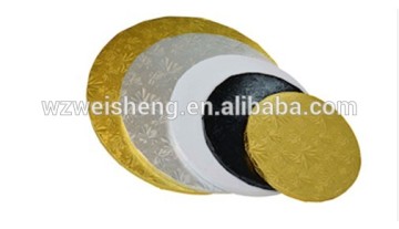 Cake foil drum,cake board,Cake foil board,Foil laminated board