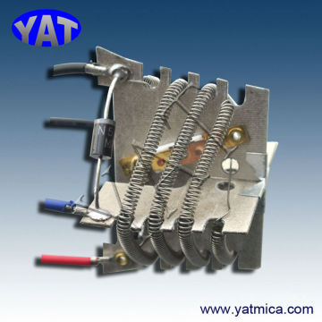 Mica low power coil tube heating element low voltage