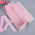 Excellent Folding Magnetic Box with Ribbon Watch Box