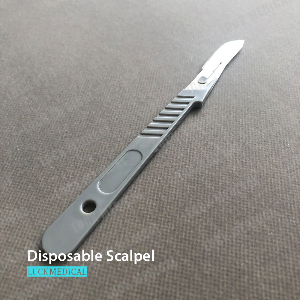 Disposable Surgical Blade with Handle