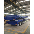 4 axles 40ton low bed semi trailer