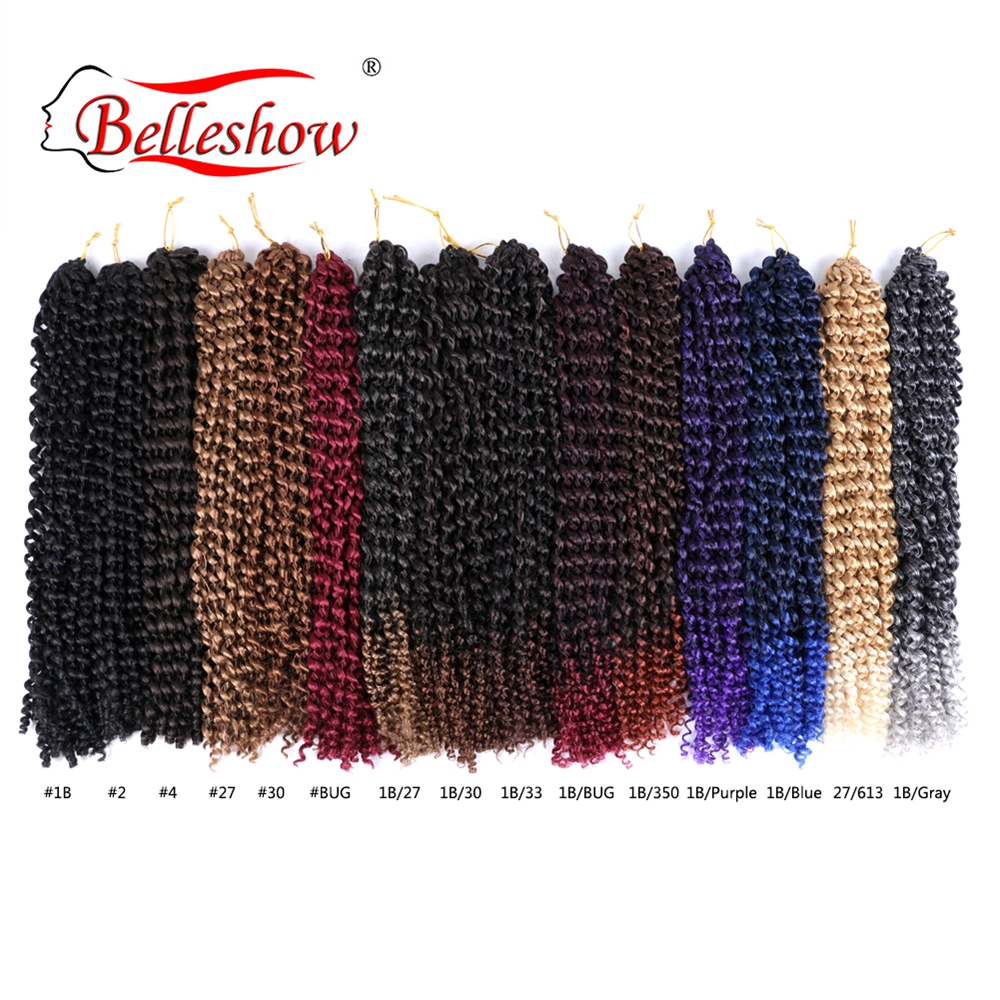 Hot sell passion twist hair 18inch water wave passion twists Synthetic Hair braiding passion twist crochet