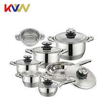 2022 Best Selling Modern Canton Fair Stainless Steel Cookware Set