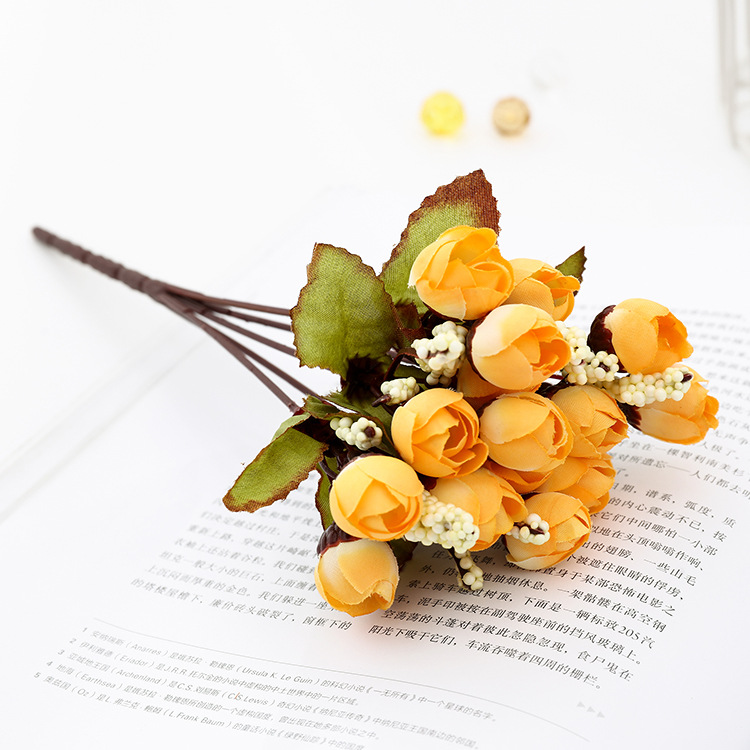 Simulation Flower Star bud thumb rose wholesale artificial plastic flowers and plants home flowers