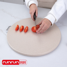 Round Straw Cutting Board