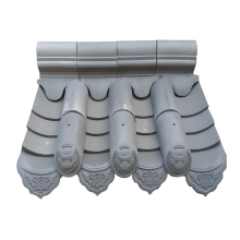 Fire-resistant Antique Bluish-Gray Roofing Tiles