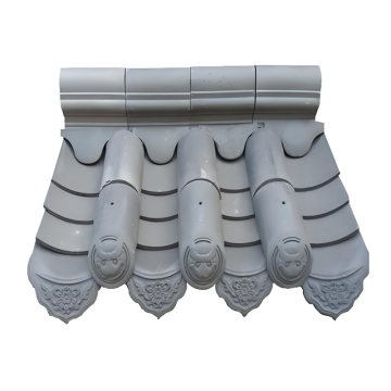 Fire-resistant Antique Bluish-Gray Roofing Tiles