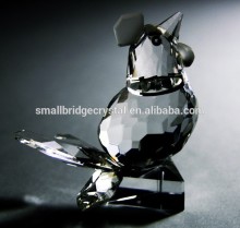 Lovely crystal love bird for promotional gift