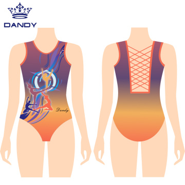 Cô gái xanh tùy chỉnh Leotard