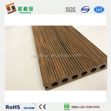 Deep enbossing wood composite decking,wpc wood grain decking floor