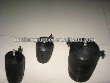 Multi size pneumatic test ball plug