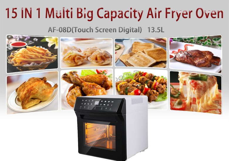 14L Big steam air fryer toaster oven