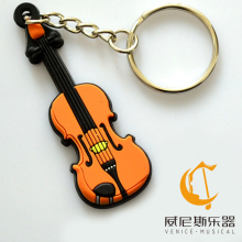 music instrument gift peripheral key ring violin type